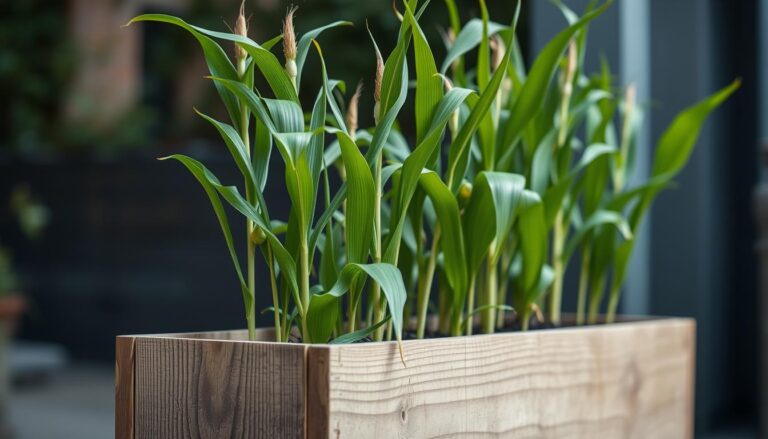 can you grow corn in a container