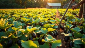 growing eggplant