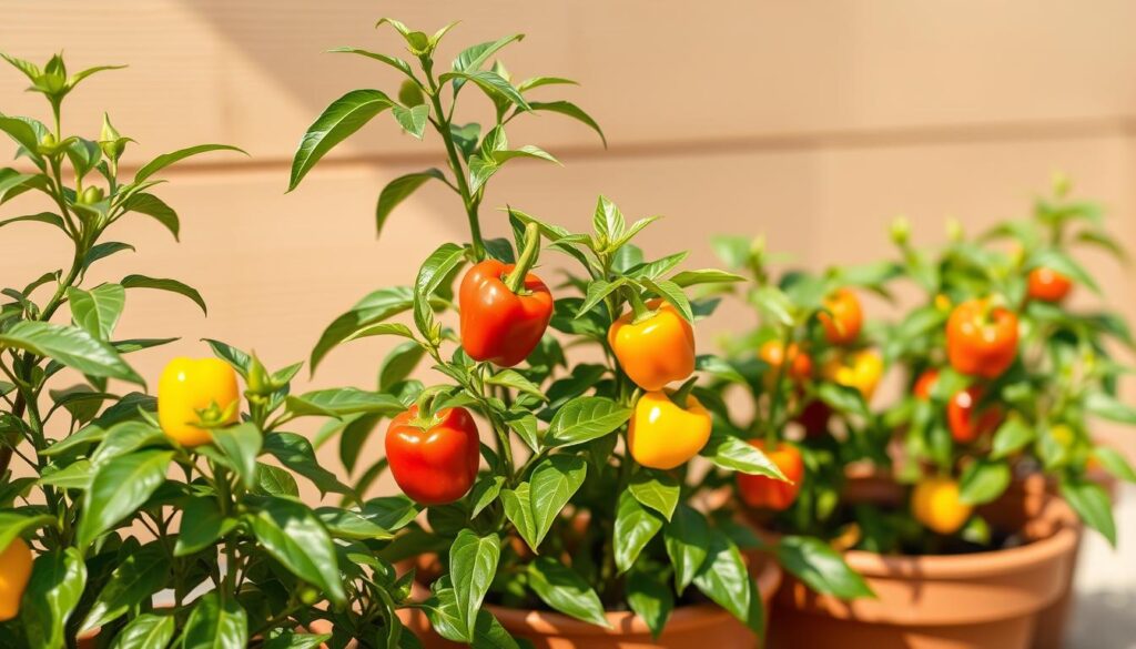 potted pepper plants potted pepper plants