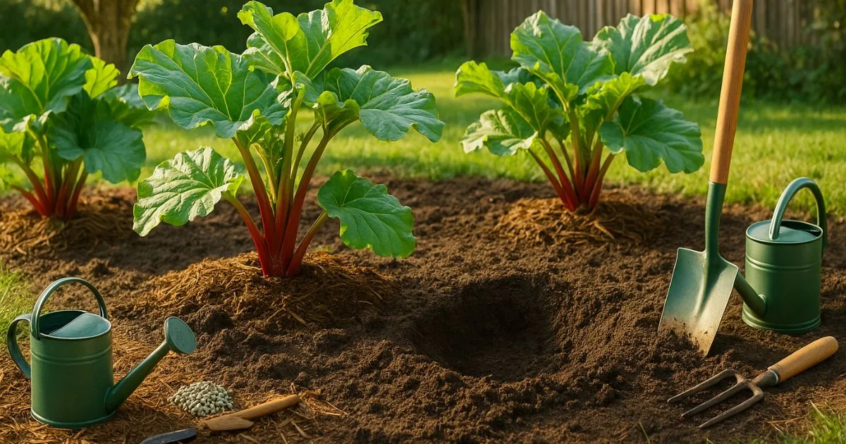 Best Place to Plant Rhubarb – Sunlight, Soil & Container Guide