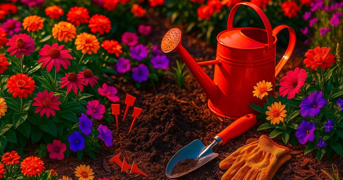 Flowers and Gardening Tips for Beginners – Colorful Blooming Garden