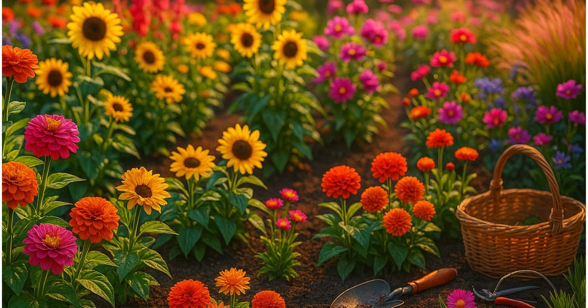 Growing Cut Flowers for Beginners – Blooming Garden Guide