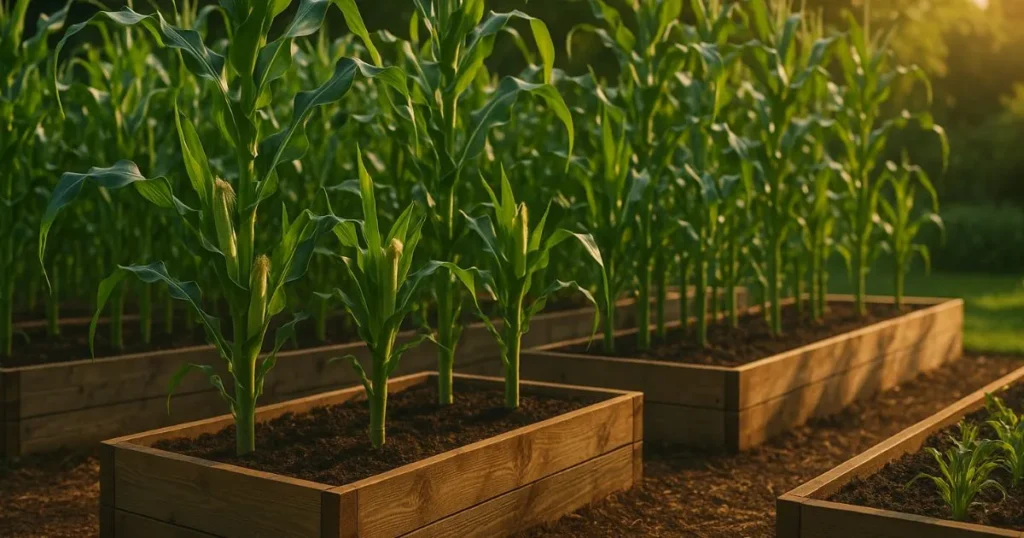 Growing Corn In Raised Beds