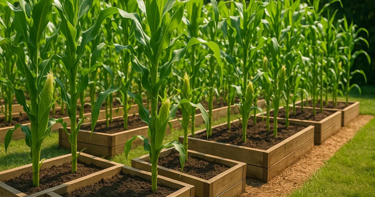 Growing Corn In Raised Beds