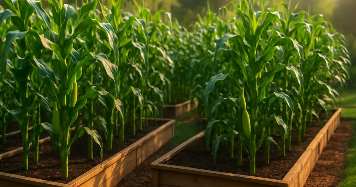 Growing Corn In Raised Garden Beds
