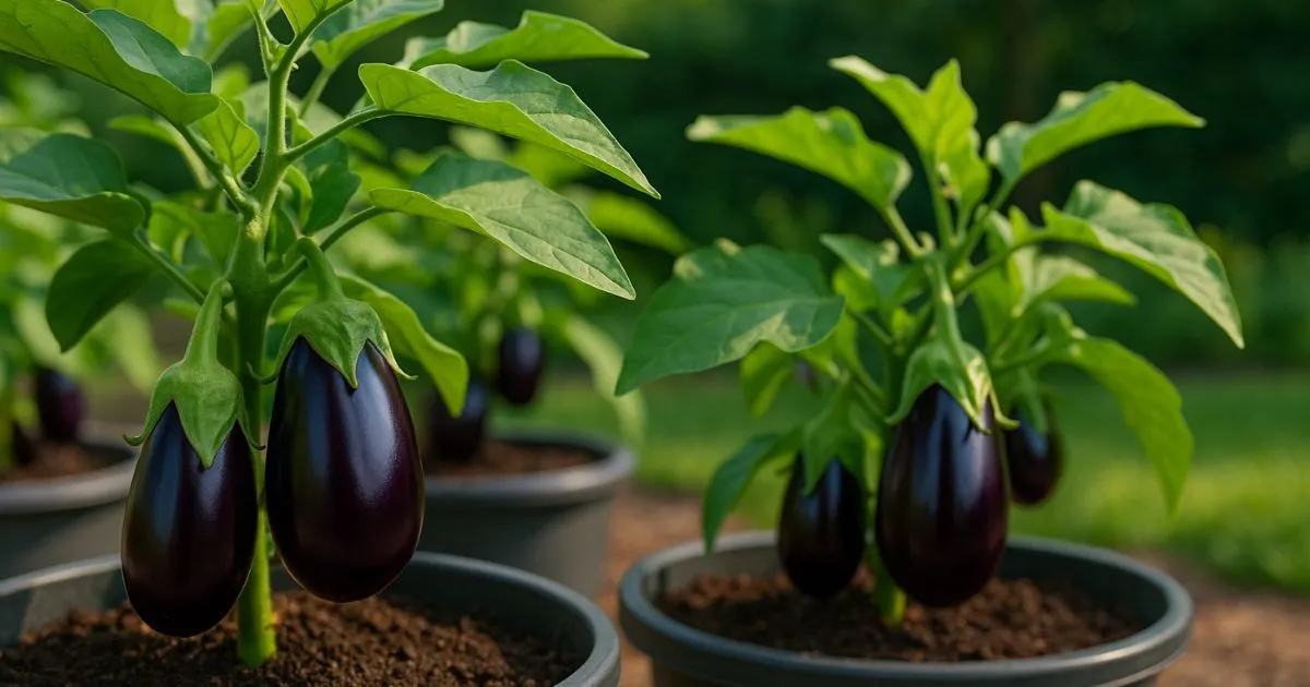 Growing Eggplant In Containers