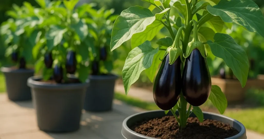 Growing Eggplant In Containers